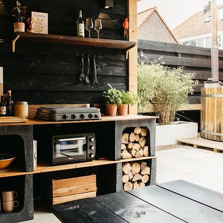 Tiny House Met Heerlijke Hottub & Buitenkeuken Heerenveen Bagian luar foto