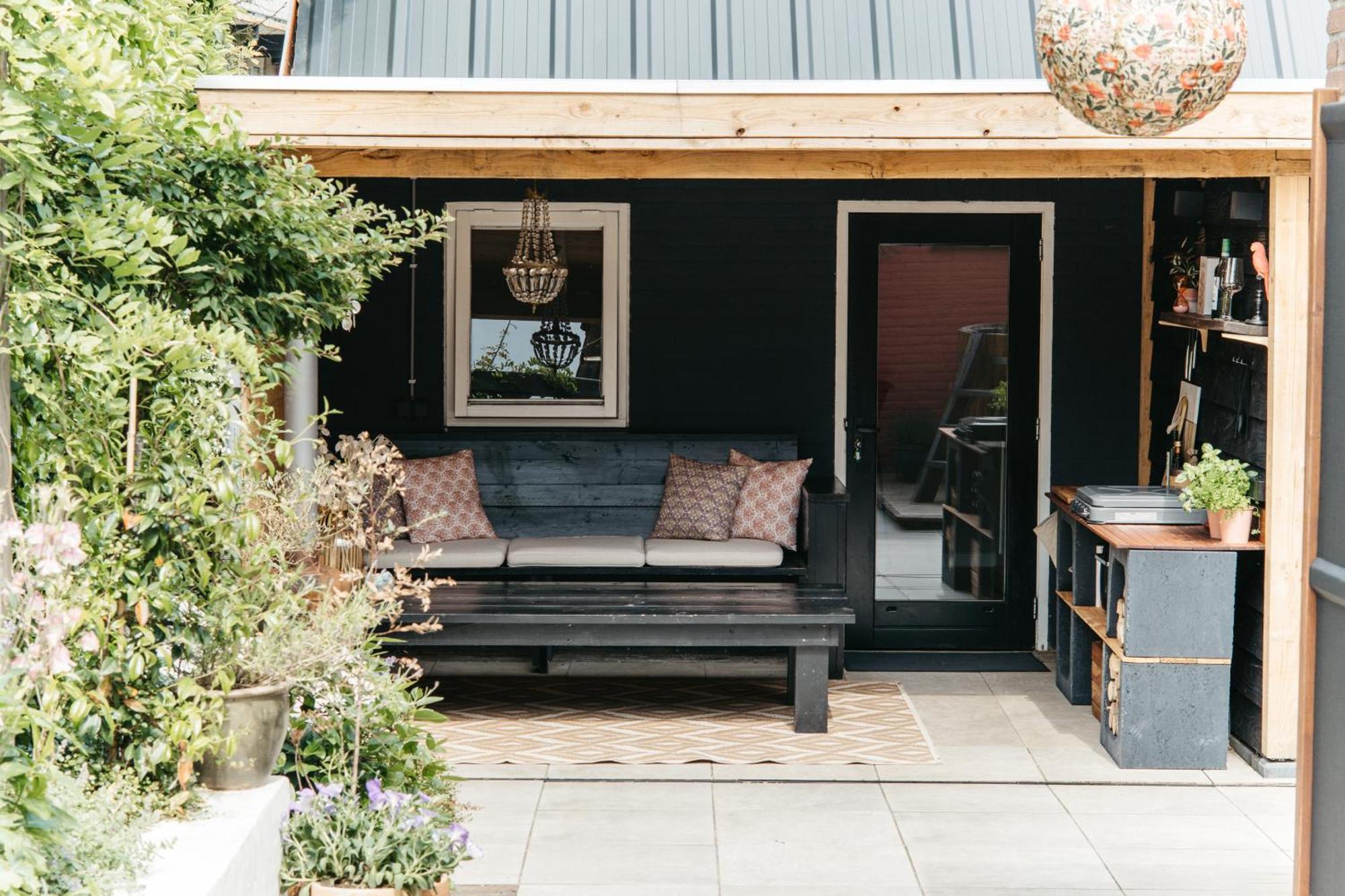 Tiny House Met Heerlijke Hottub & Buitenkeuken Heerenveen Bagian luar foto